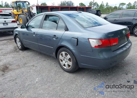 2009 Hyundai Sonata Gls из США, поврежденный, VIN 5NPET46C49H469548